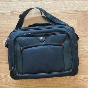The Insight Swissgear Laptop Travel Bag Case Wenger Swiss Army Black